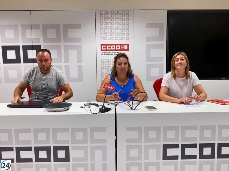 CCOO alerta sobre la precariedad laboral de los nuevos docentes en C-LM