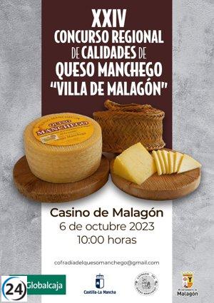 El título de mejor queso de La Mancha en Malagón se encuentra en disputa por cerca de cincuenta variedades.