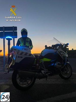 Conductor de camión capturado en Azuqueca con septuplicando la tasa de alcoholemia.