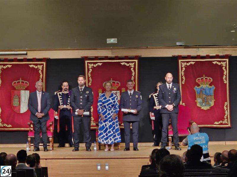 La alcaldesa de Guadalajara destaca la importancia de la seguridad ciudadana y aplaude el trabajo de la Policía Local