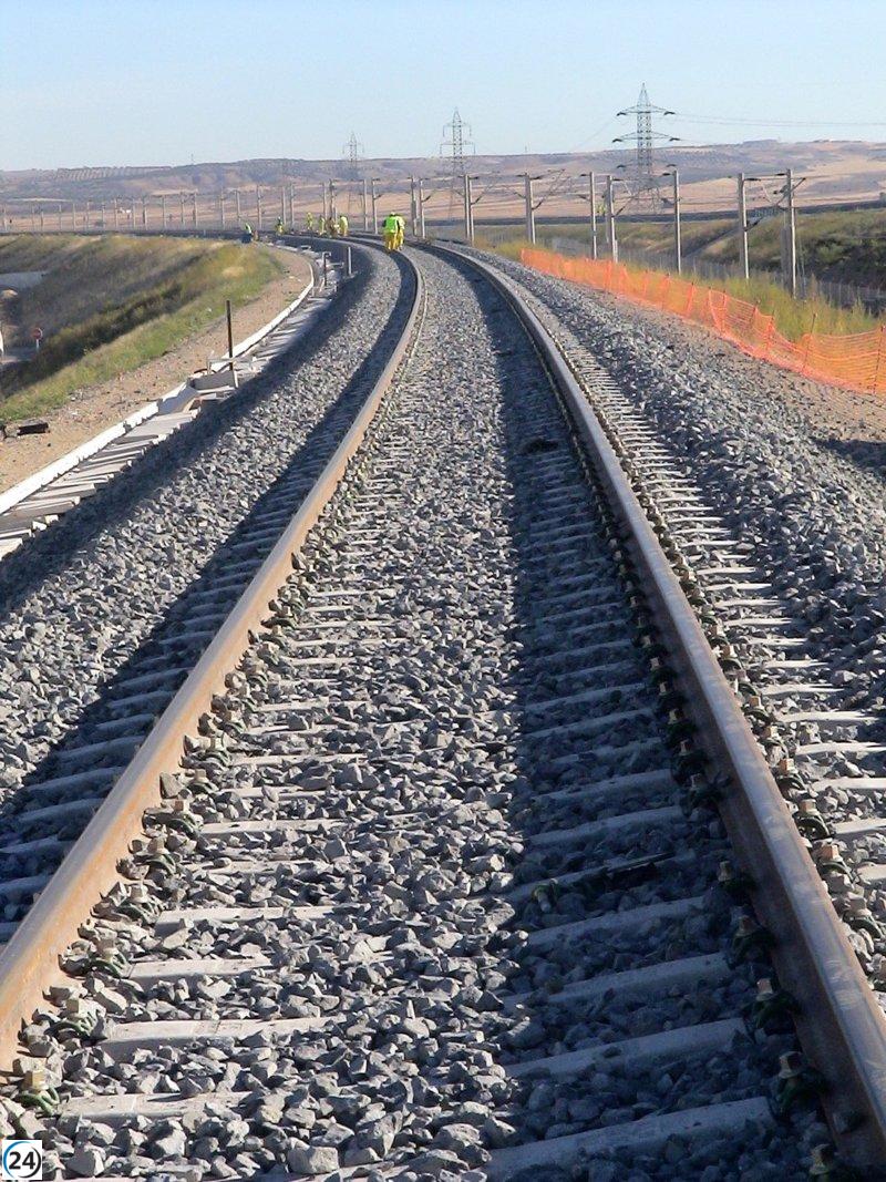 Hombre herido tras accidente en vía del tren entre Illescas y Villaluenga, hospitalizado.