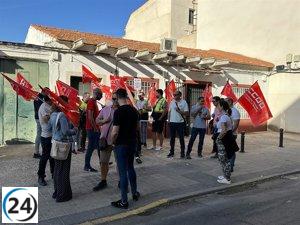 Trabajadores de Ambulancias TMS en huelga en Ciudad Real demandan pago de salarios pendientes