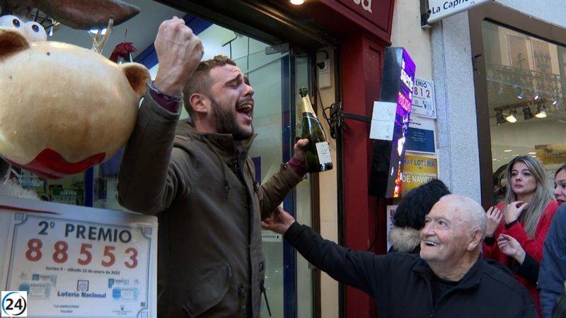 La Caprichosa de Toledo gana el sorteo del Gordo: 