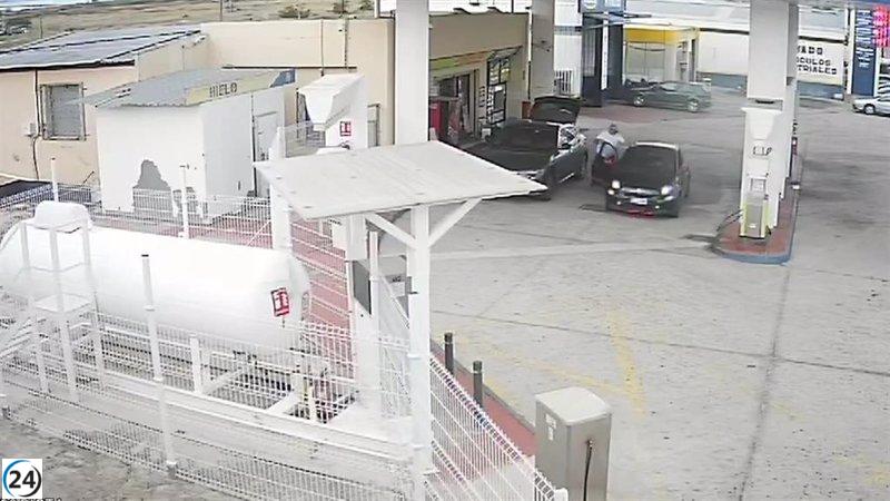 Cuatro individuos arrestados tras violento asalto a estación de servicio en Las Ventas de Retamosa (Toledo)