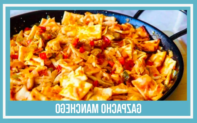 ¡Prueba el famoso gazpacho manchego!