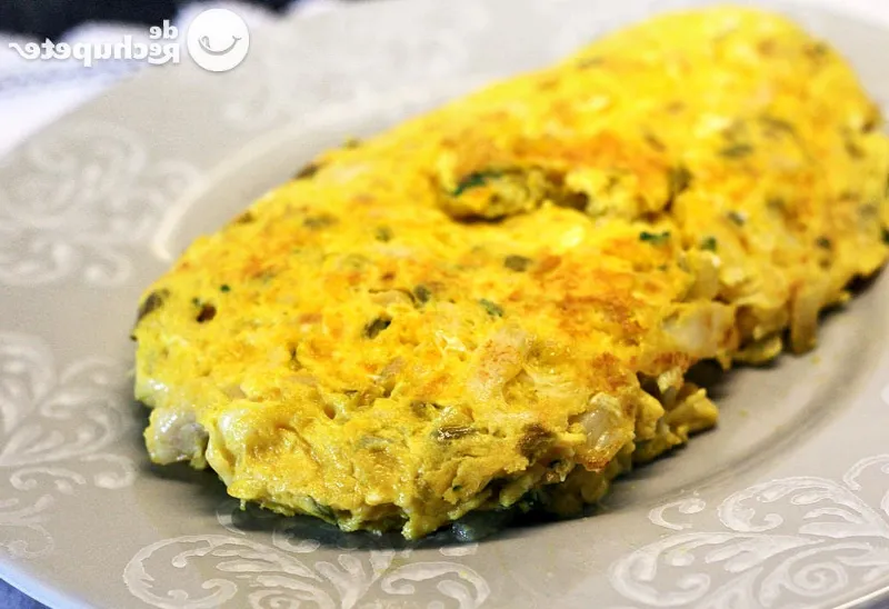 Cómo se prepara la tortilla de bacalao típica de la región